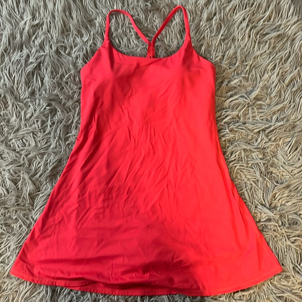 Red Halara dress